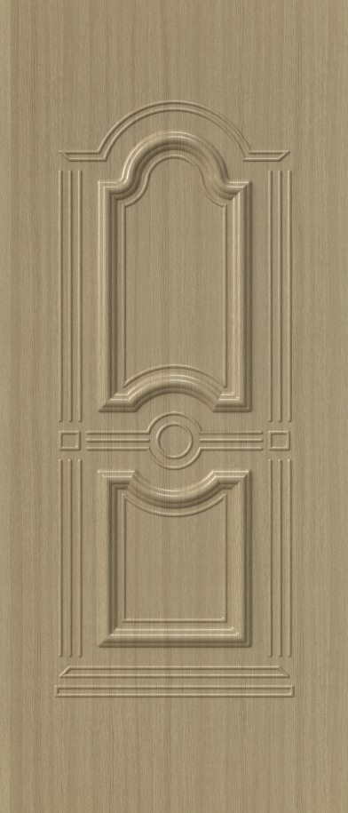 Aluminium security Door Facades with Embossed design