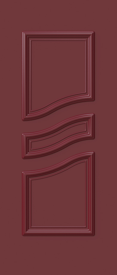 Aluminium security Door Facades with Embossed design