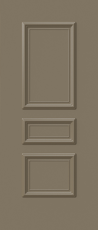 Aluminium security Door Facades with Embossed design