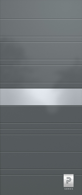 PREMIUM Aluminium security Door Facades with INOX