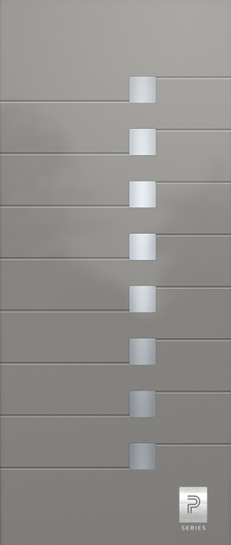 PREMIUM Aluminium security Door Facades with INOX