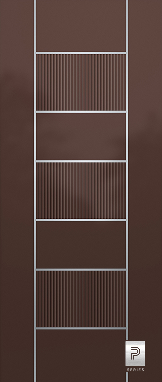 PREMIUM Aluminium security Door Facades with INOX