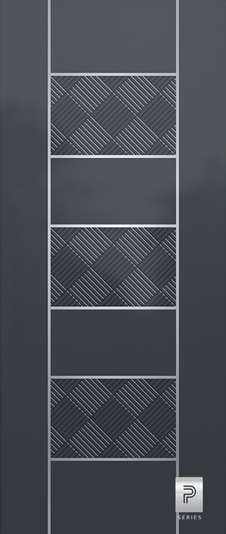 PREMIUM Aluminium security Door Facades with INOX