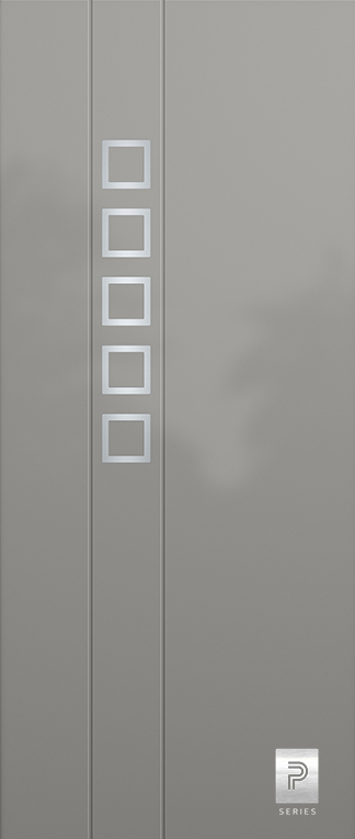 PREMIUM Aluminium security Door Facades with INOX