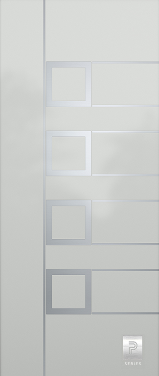 PREMIUM Aluminium security Door Facades with INOX